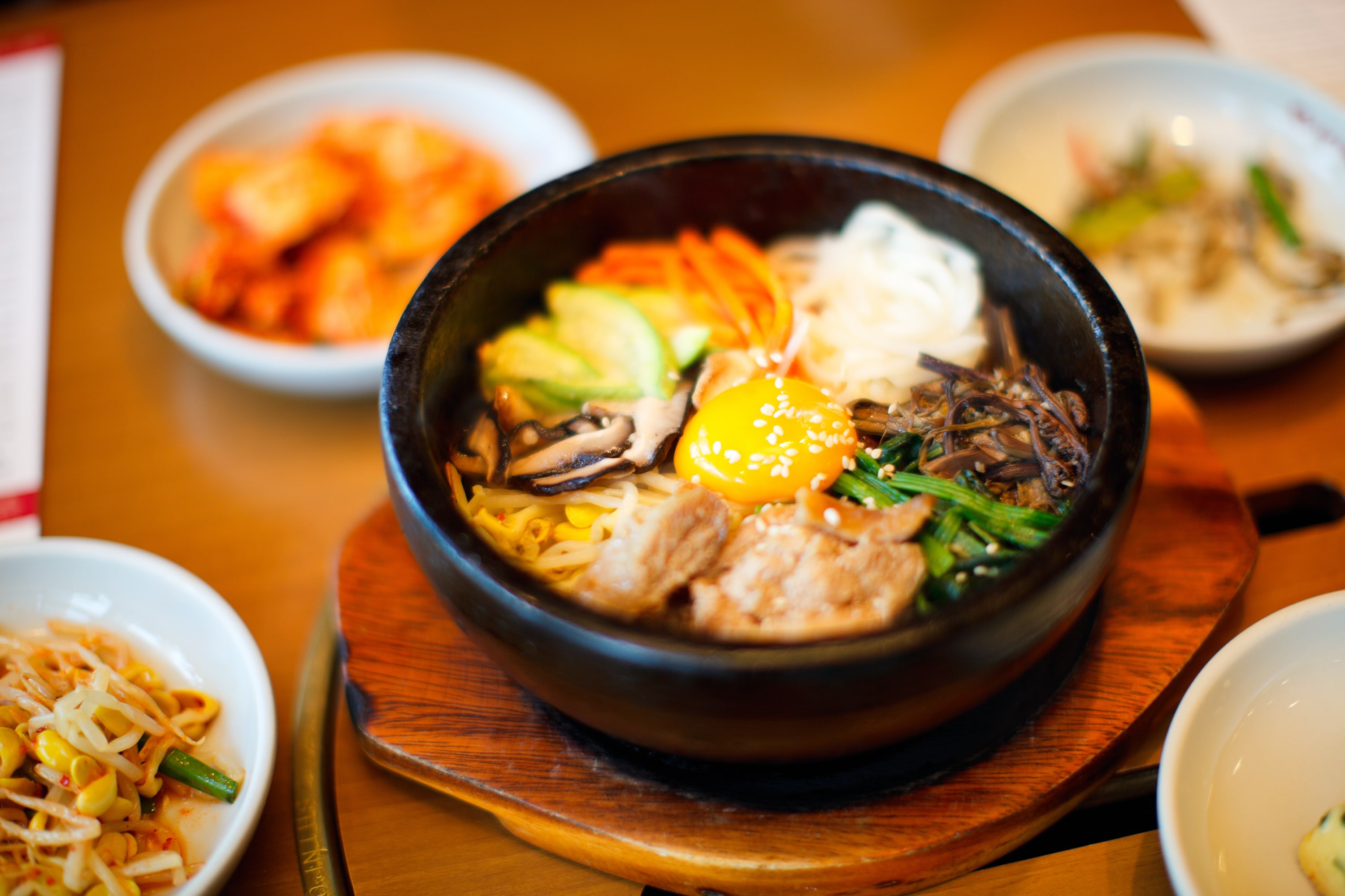 Bibimbap bowl at HGJT